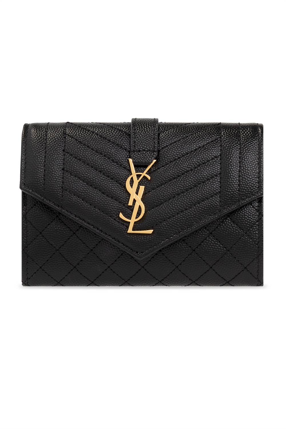 SAINT LAURENT PARIS｜HALF-LENGTH WALLETS (651026 BOW91 1 Saint Laurent 'Envelope' leather wallet | Women's | Vitkac